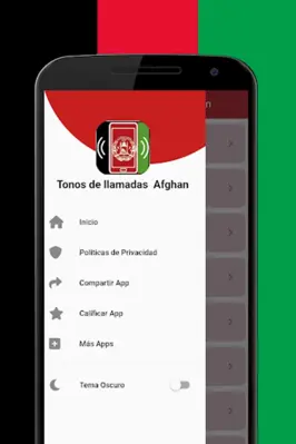 Tonos Afghan android App screenshot 0