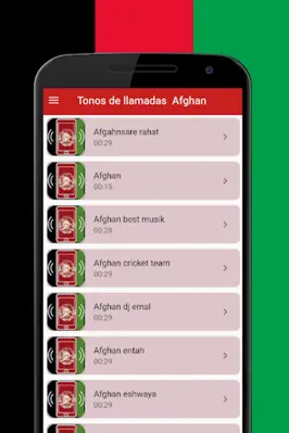 Tonos Afghan android App screenshot 3